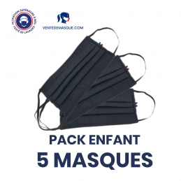 Pack Enfant de 5 masques Cat-1