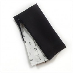 pochette pour masque noir