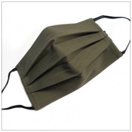 Masque 3 Plis Vert Militaire